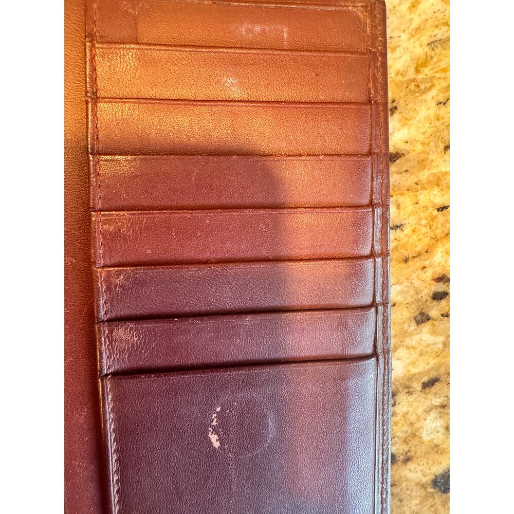 Vintage Cartier Must de Cartier Bordeaux Leather Long Wallet - Picture 6 of 8